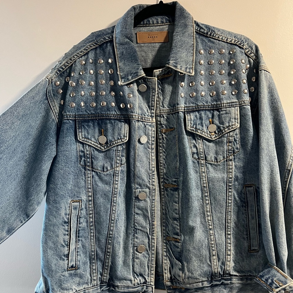 Blank NYC Oversized Trucker Denim Jacket